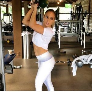 Niyama Sol barefoot White Snakeskin leggings S